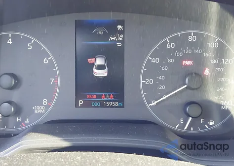 2025 Toyota Corolla Le z USA, uszkodzony, nr VIN 5YFB4MDE9SP288779